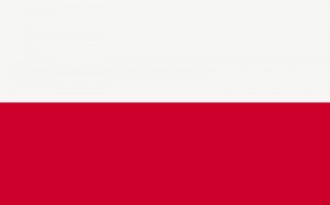 На флаге Польши белая полоска - сверху